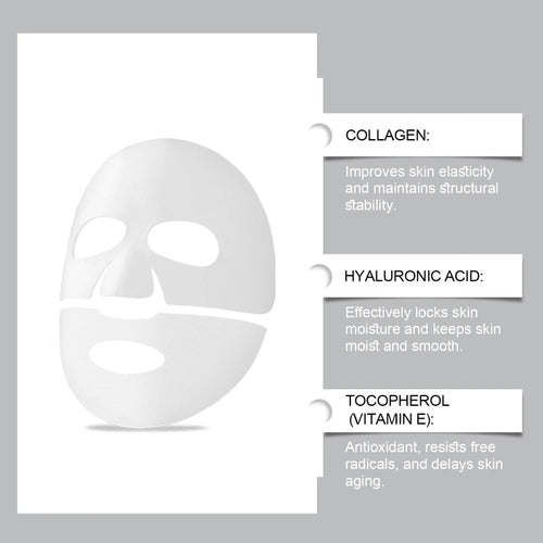 Masque Hydrogel au Collagène – Soin Repulpant Effet Glass Skin - Les Choix d'Elles