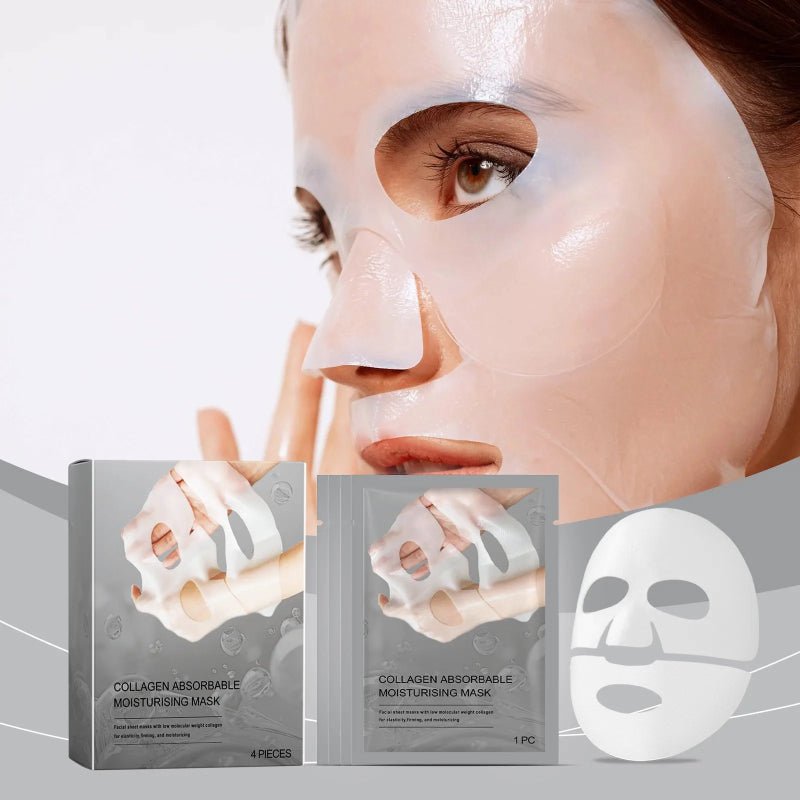 Masque Hydrogel au Collagène – Soin Repulpant Effet Glass Skin - Les Choix d'Elles