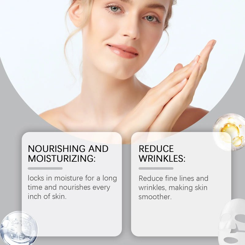 Masque Hydrogel au Collagène – Soin Repulpant Effet Glass Skin - Les Choix d'Elles